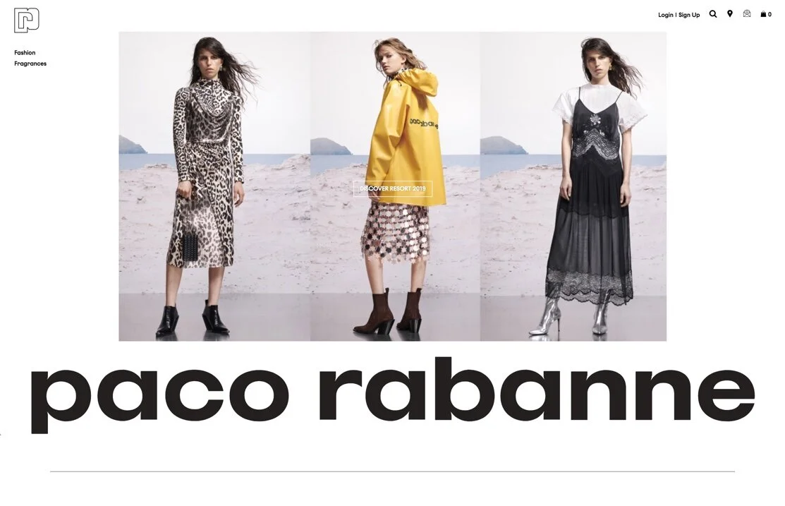 Paco top rabanne website